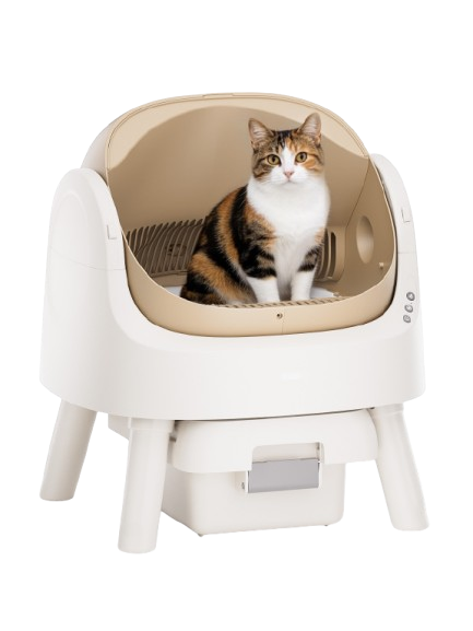 AutoScooper 11 Cat Litter Box-Pink