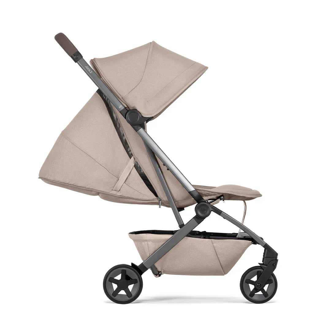 Joolz Aer2 Compact Travel Stroller – Sandy Taupe Lightweight Fold Pushchair
