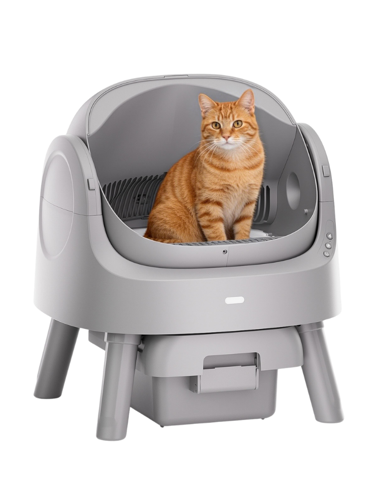 AutoScooper 11 Cat Litter Box-White