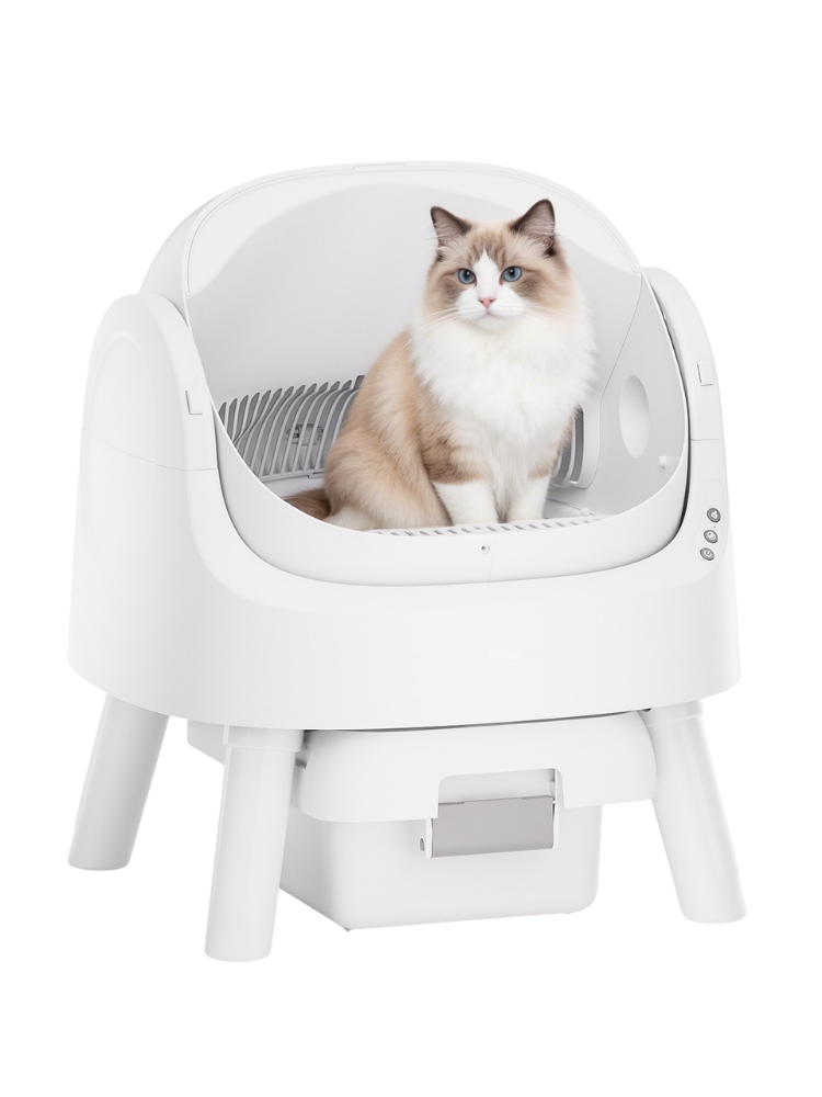 AutoScooper 11 Cat Litter Box-Pink