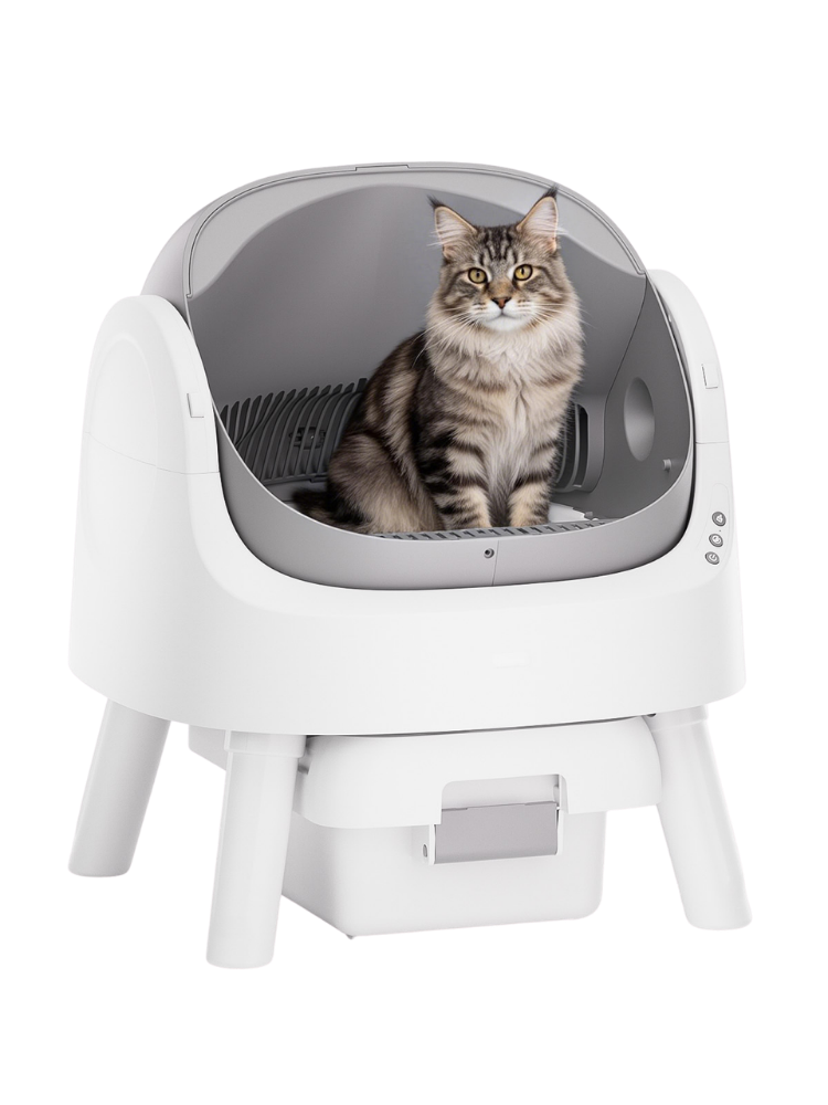 AutoScooper 11 Cat Litter Box-Pink
