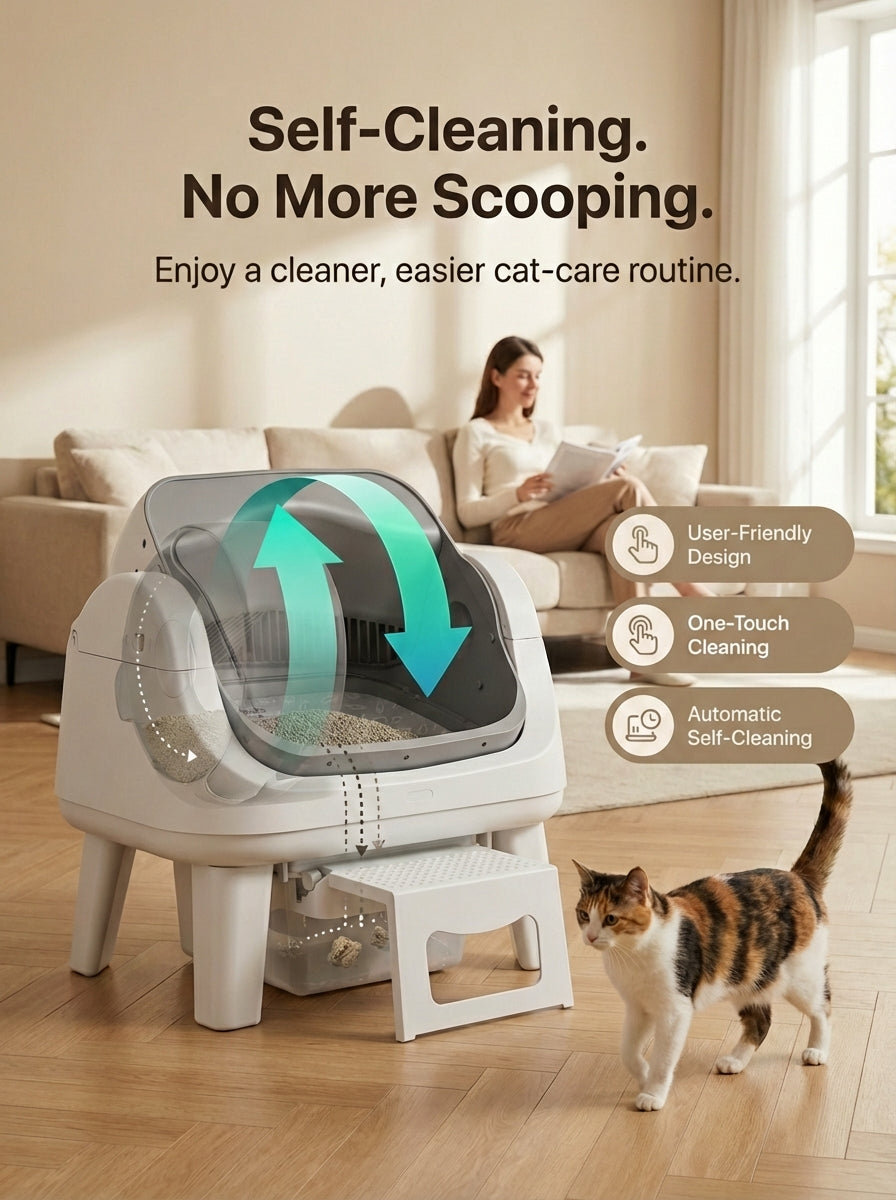 Jason｜AutoScooper 12 Lite Cat Litter Box