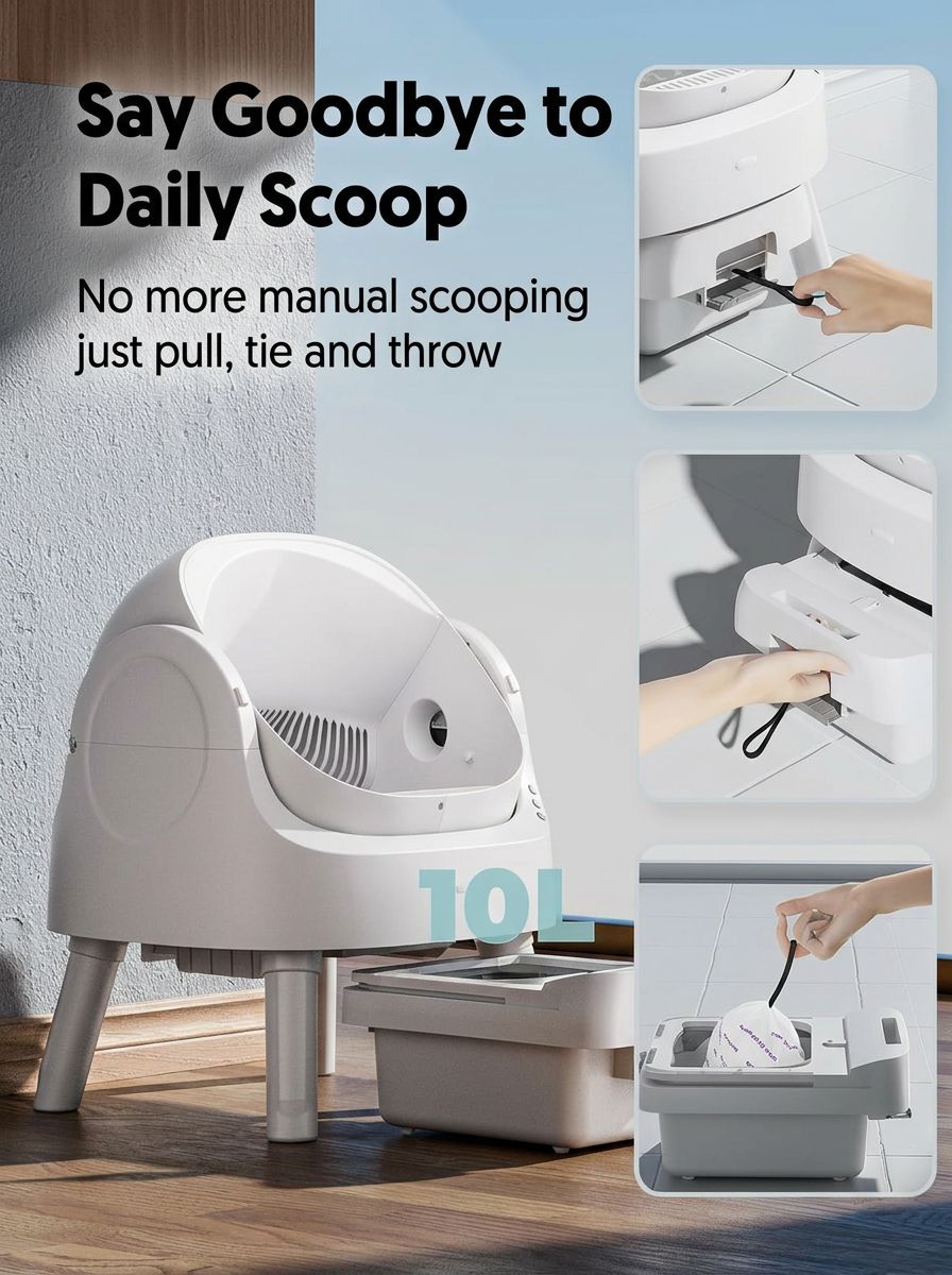 Jason｜AutoScooper 11 Cat Litter Box