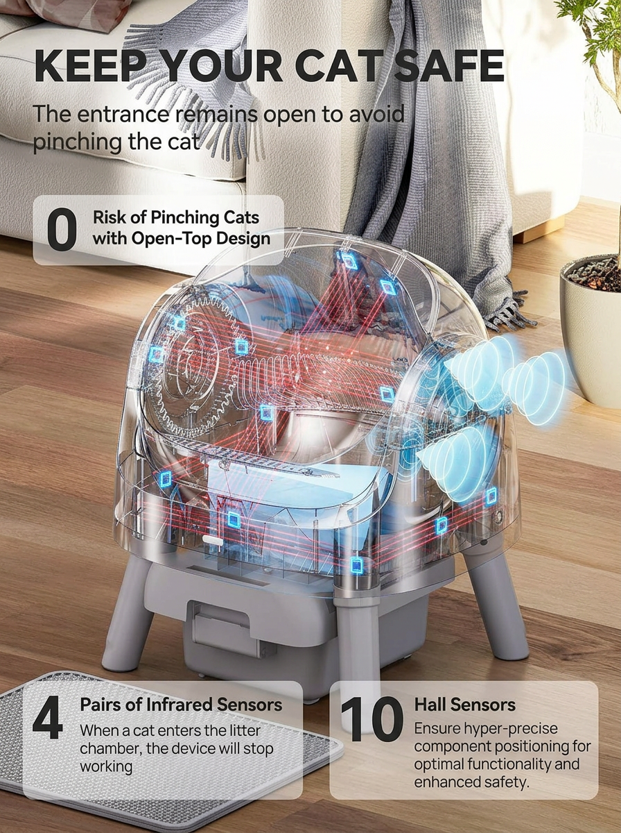 Jason｜AutoScooper 11 Cat Litter Box