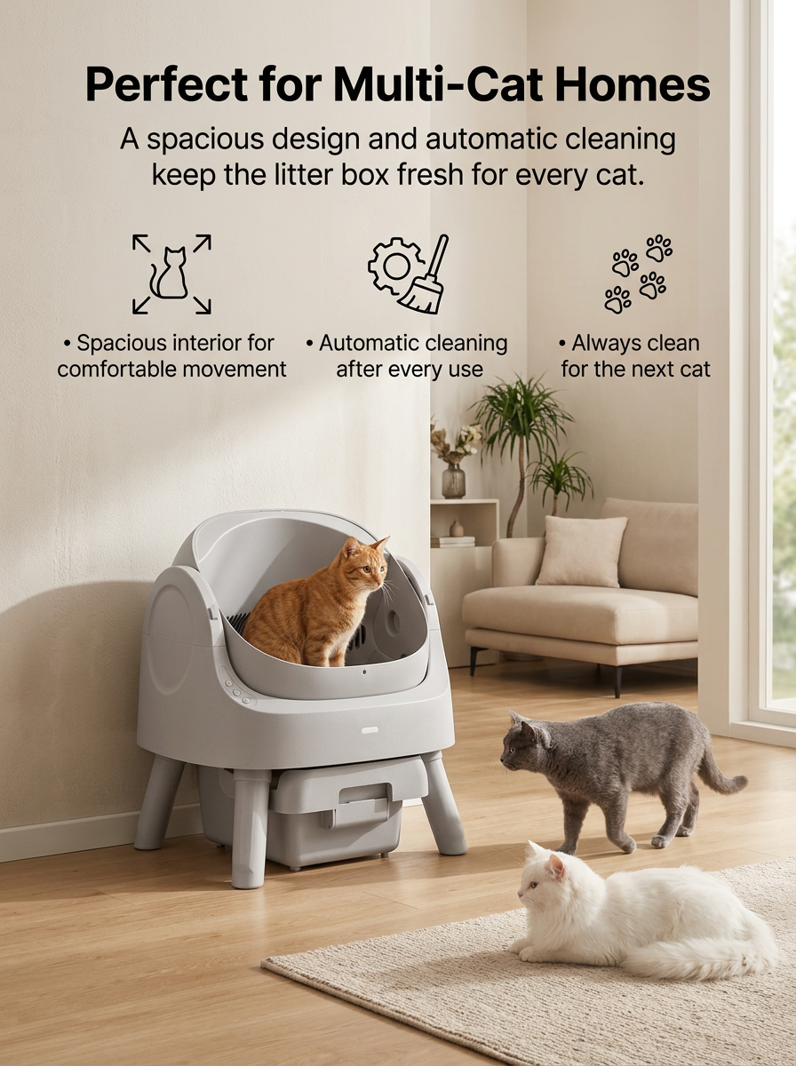 Jason｜AutoScooper 11 Cat Litter Box
