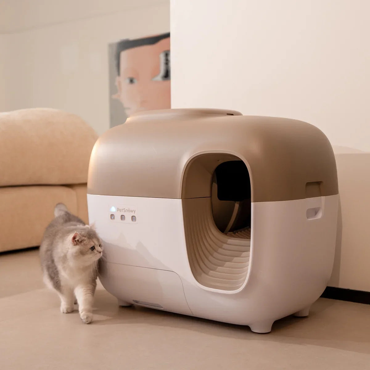 PetSnowy Self Cleaning Automatic Cat Litter Box